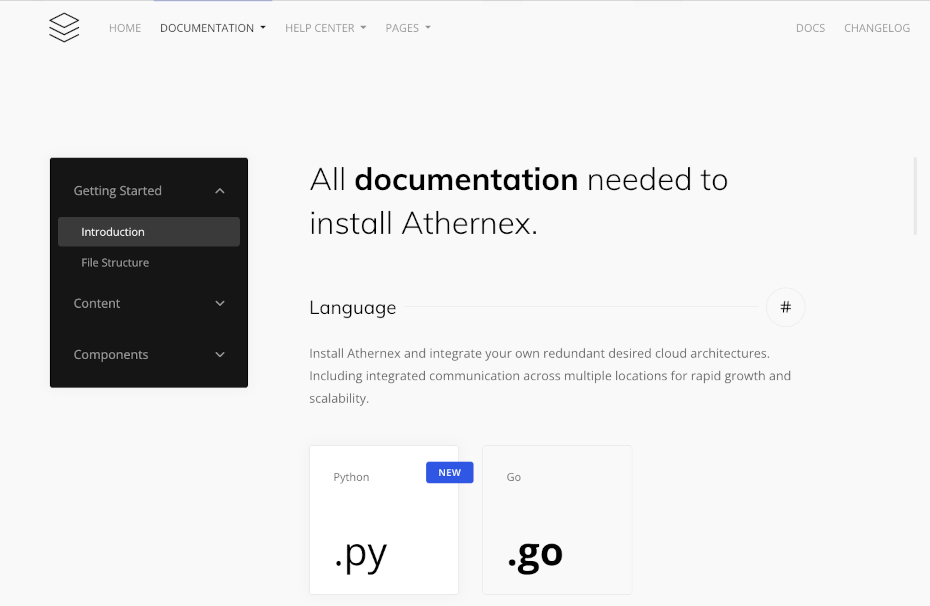 Documentation Layout 1